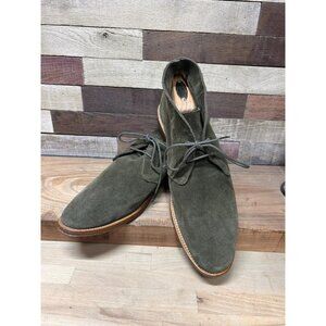 Russell & Bromley Green Suede Chukka Boots Sz 43 Handmade in England